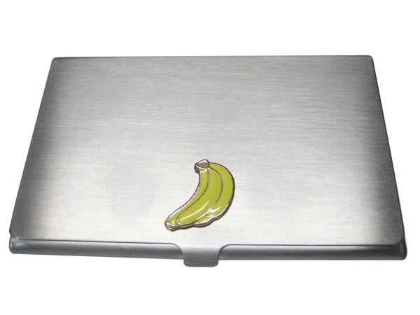 Yellow Bunch Of Banana Fruits Business Card Holder