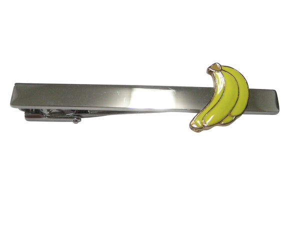 Yellow Bunch Of Banana Fruits Tie Clip