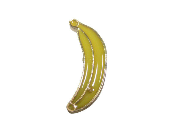 Yellow Toned Flat Banana Fruit Magnet