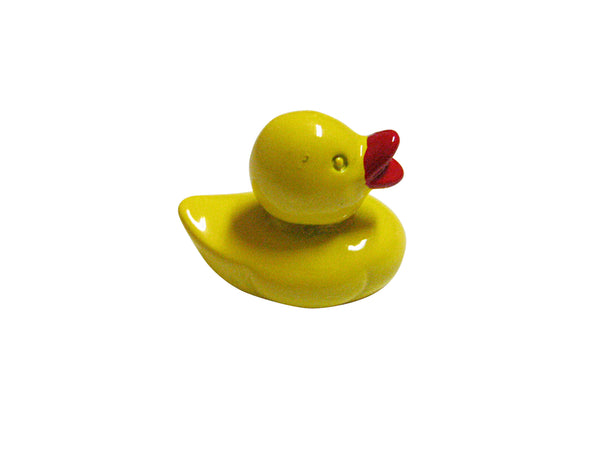 Yellow Rubber Ducky Design Magnet