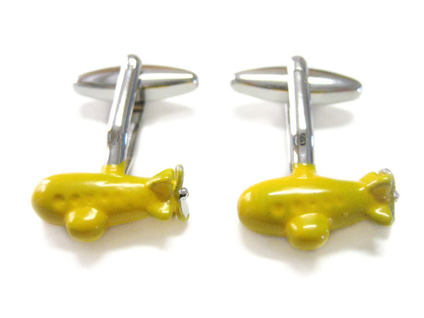 Dark Yellow Submarine Cufflinks