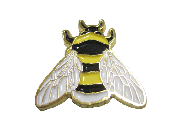 Yellow and Black Toned Bumble Bee Insect Bug Magnet
