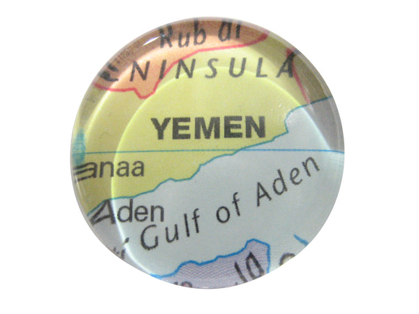 Yemen V2 Map Pendant Magnet