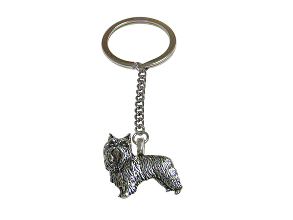 Yorkshire Terrier Dog Pendant Keychain