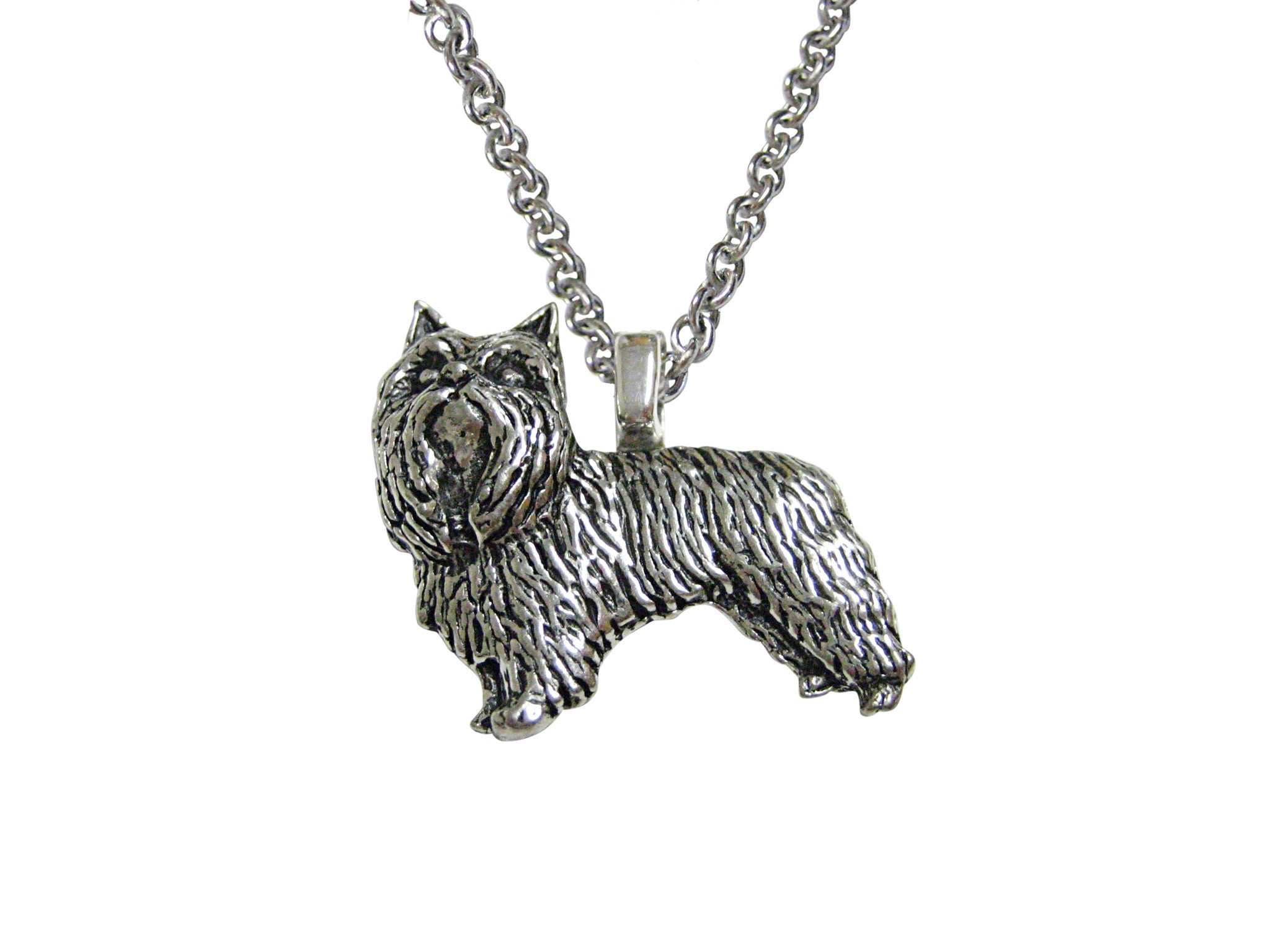Yorkshire Terrier Dog Pendant Necklace