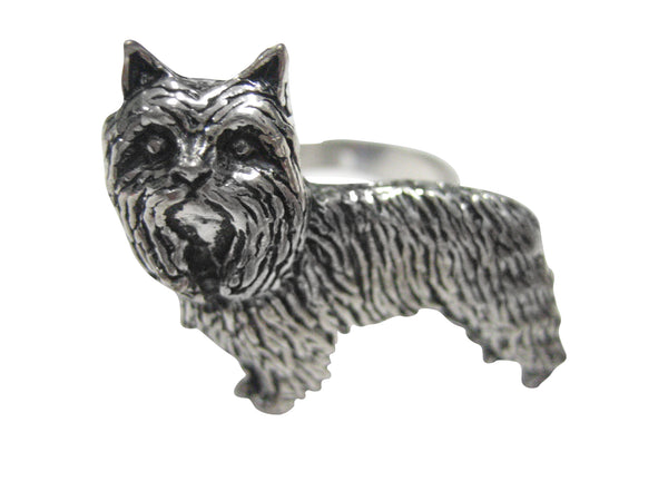 Yorkshire Terrier Yorkie Dog Adjustable Size Fashion Ring