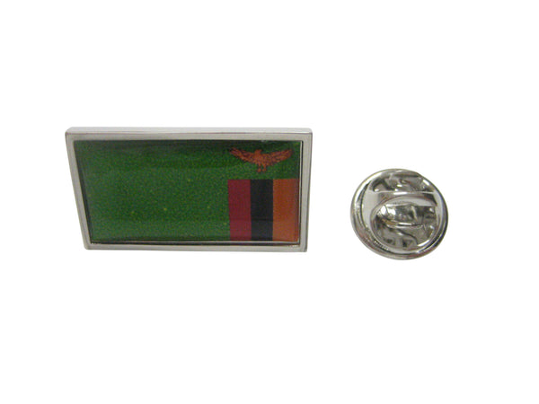 Zambia Flag Lapel Pin