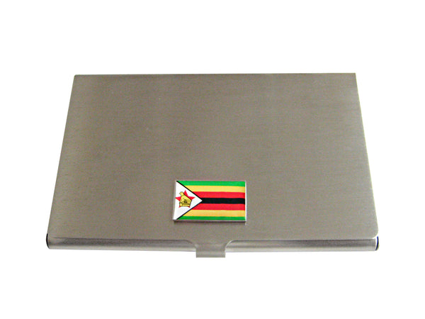 Zimbabwe Flag Business Card Holder