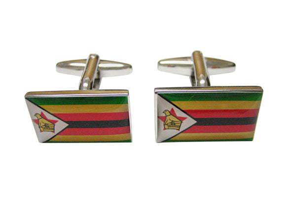 Zimbabwe Flag Cufflinks