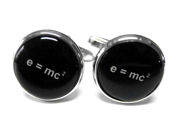 Emc2 Einstein Cufflinks