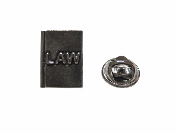 law book lapel pin