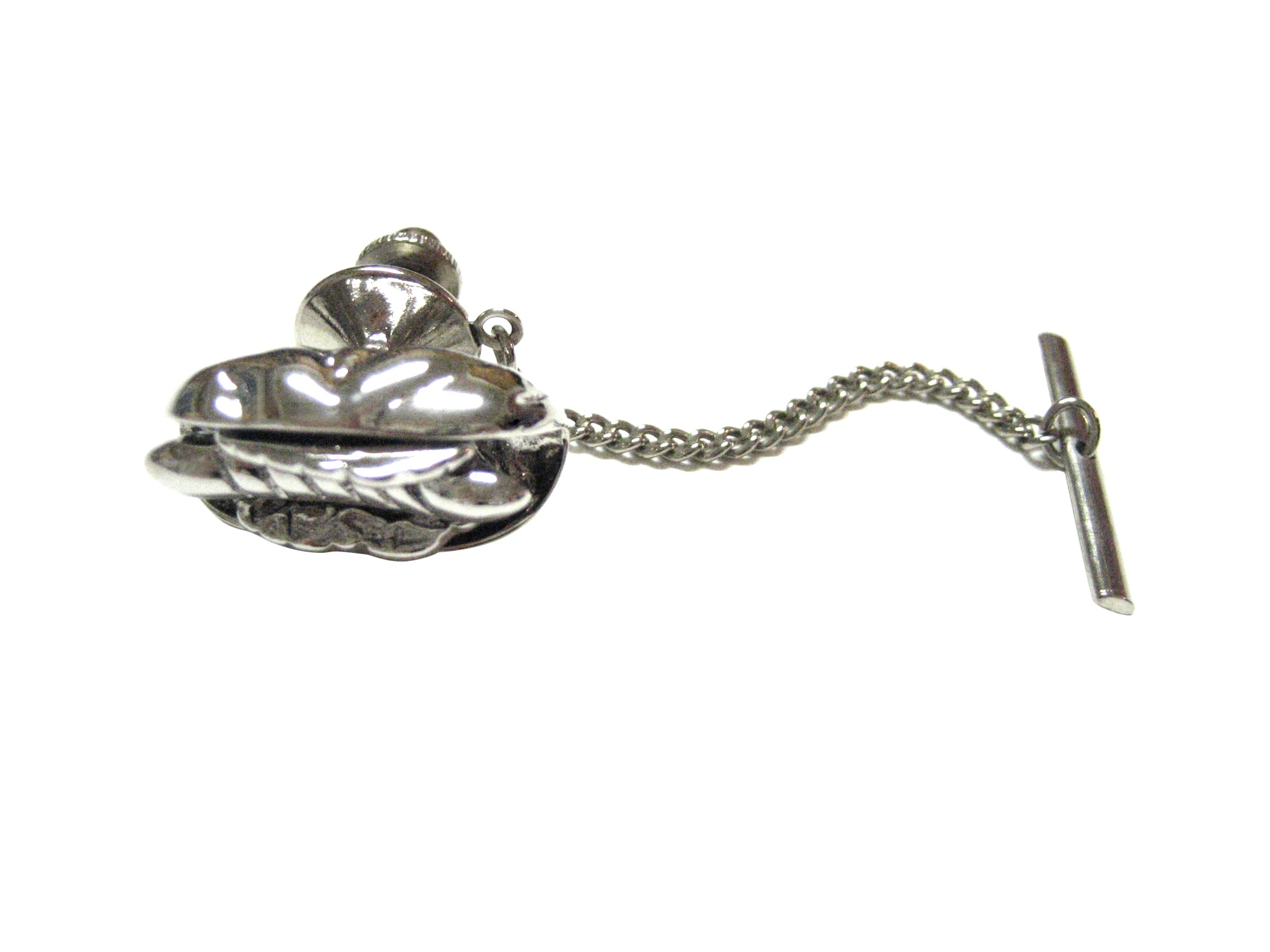 metal hot dog tie tack