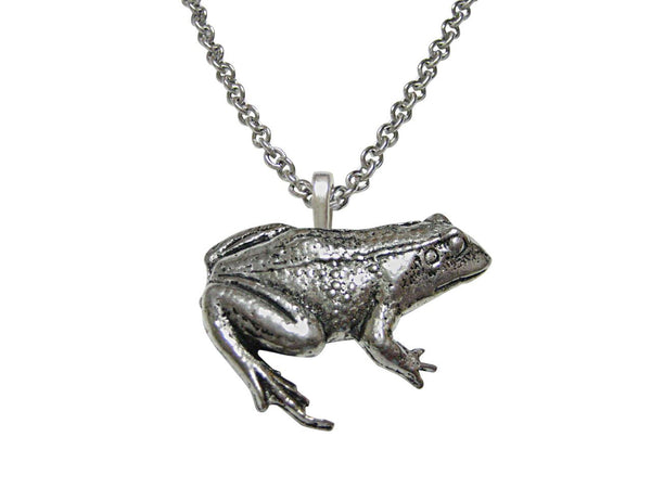 Frog Pendant Necklace
