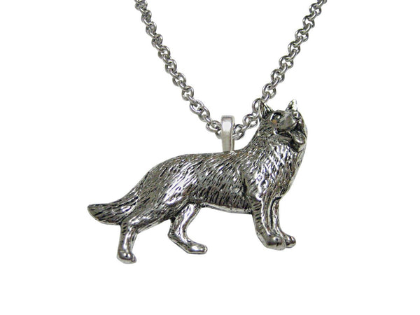 German Shepherd Dog Pendant Necklace